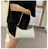 Fashion Exquisite Shopping Bag Retro Casual Women Totes Shoulder Bags Female Leather Solid