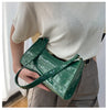 Fashion Exquisite Shopping Bag Retro Casual Women Totes Shoulder Bags Female Leather Solid