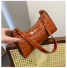 Fashion Exquisite Shopping Bag Retro Casual Women Totes Shoulder Bags Female Leather Solid