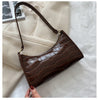 Fashion Exquisite Shopping Bag Retro Casual Women Totes Shoulder Bags Female Leather Solid