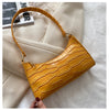 Fashion Exquisite Shopping Bag Retro Casual Women Totes Shoulder Bags Female Leather Solid